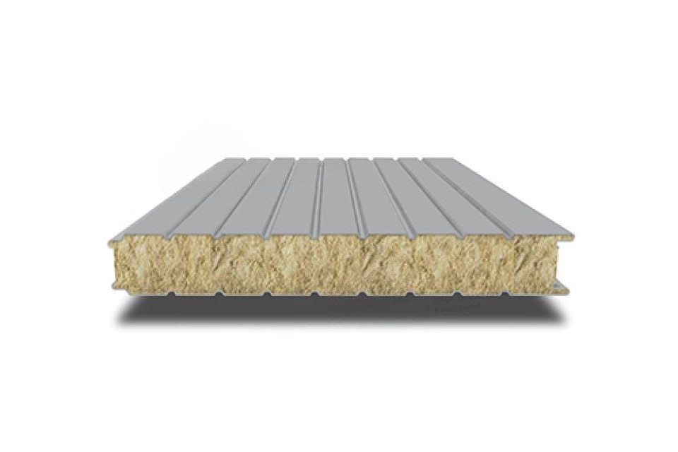 Стеновые алюминиевые сэндвич-панели PIR (ПИР), 1000х40 мм, 0.5/0.5 фото 0