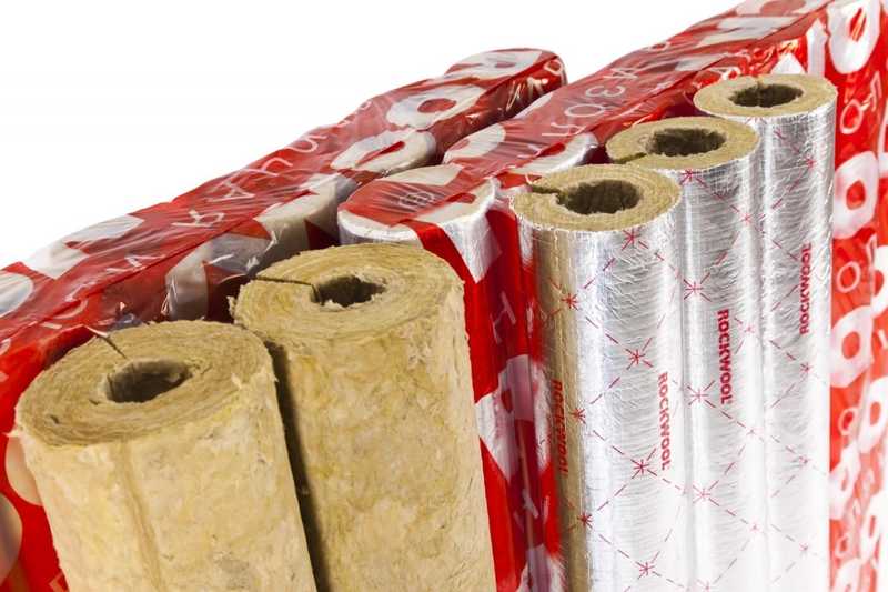Цилиндры навивные кашированные фольгой Роквул 150 70х219