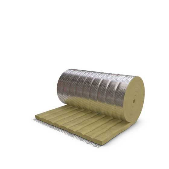 Прошивной мат Paroc Wired Mat 80 AluCoat 100х600х2500