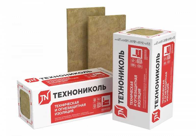 Утеплитель Технониколь Техно ОЗД Огнезащитная для бетонных конструкций 190 70х600х1200