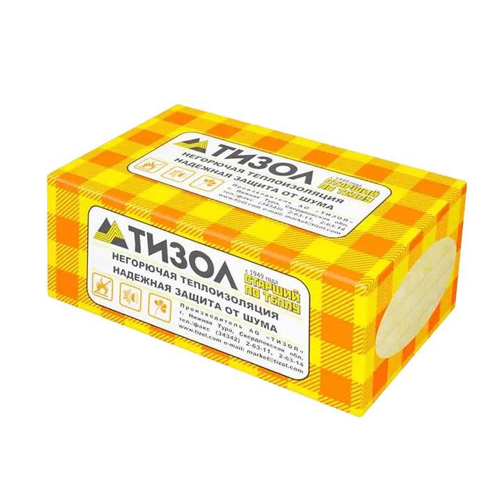 Утеплитель Тизол Фасад 110 130х500х1000